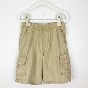 The Children’s Place - 4T Boys Khaki Cargo Shorts
